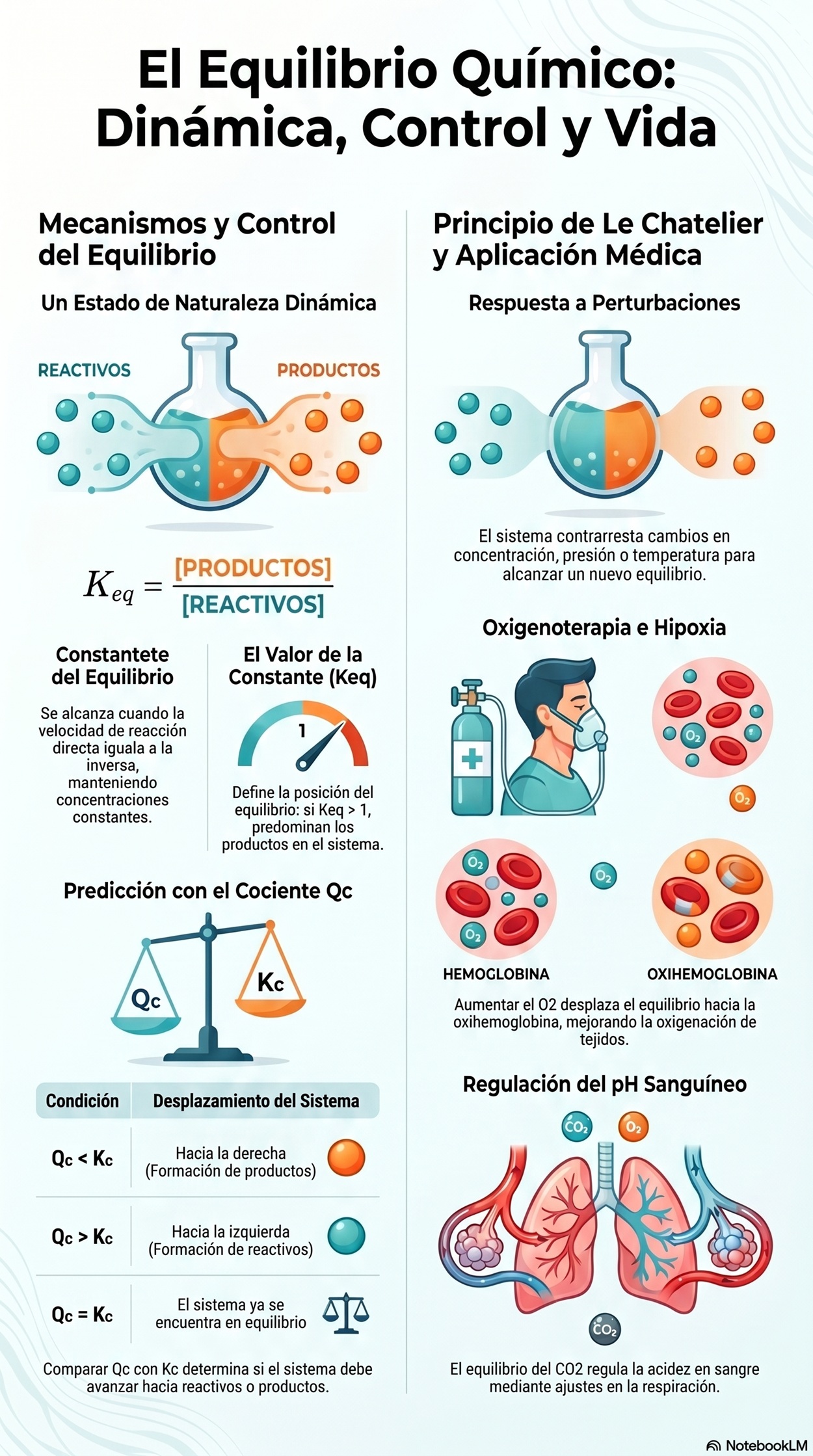 Infografía de equilibrio heterogéneo