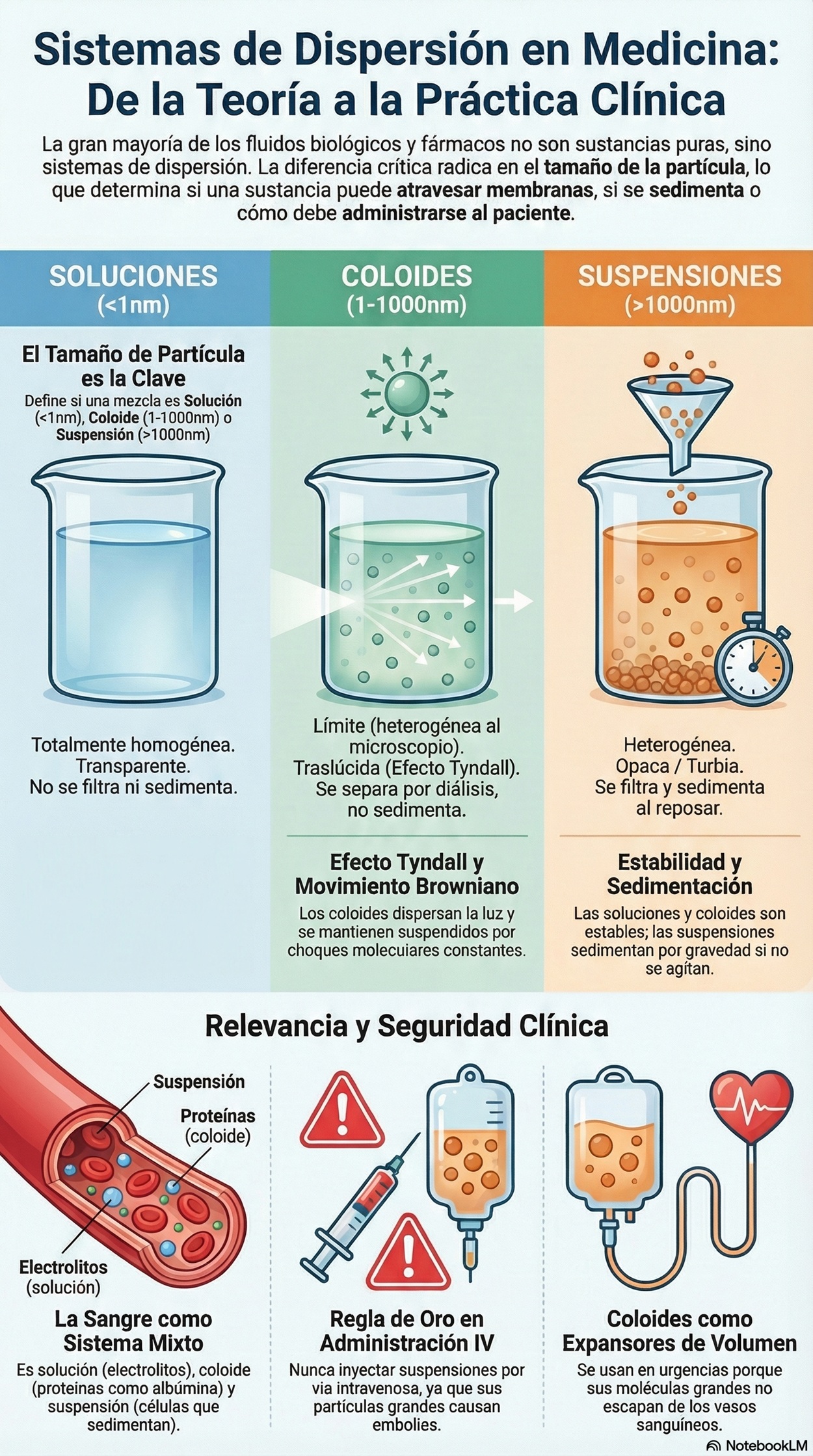 Infografía de Coloides