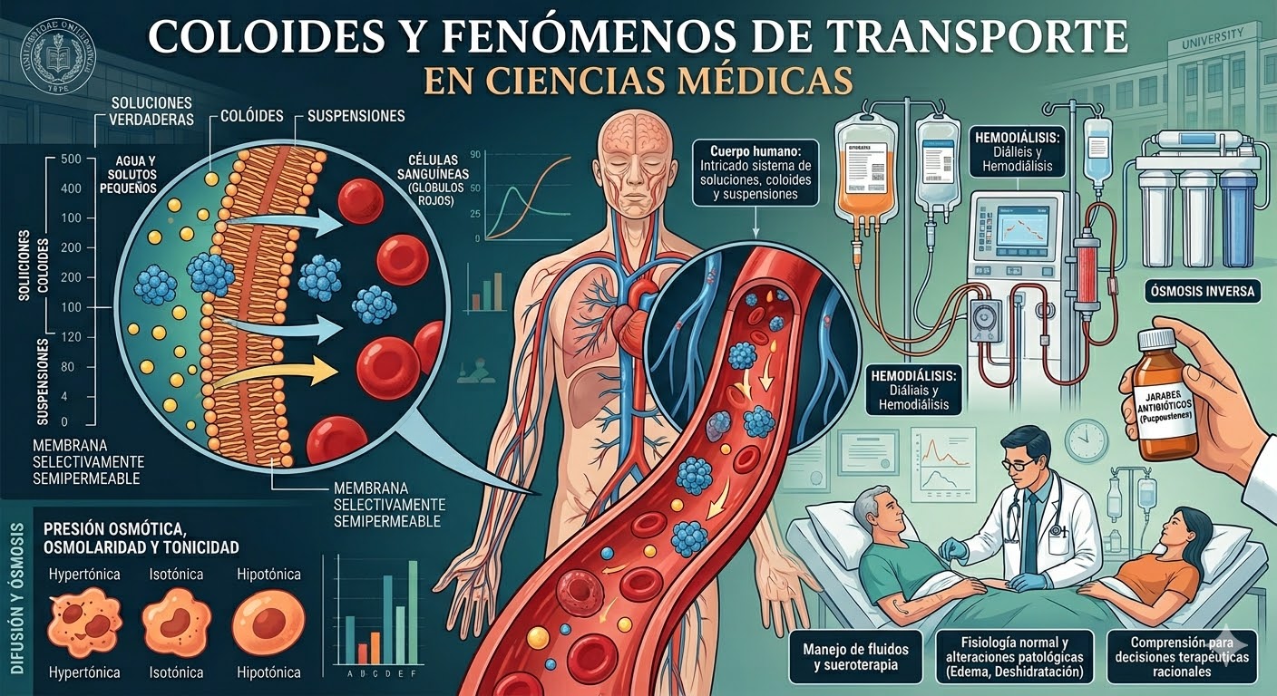 Coloides y Fenómenos de Transporte en Ciencias Médicas