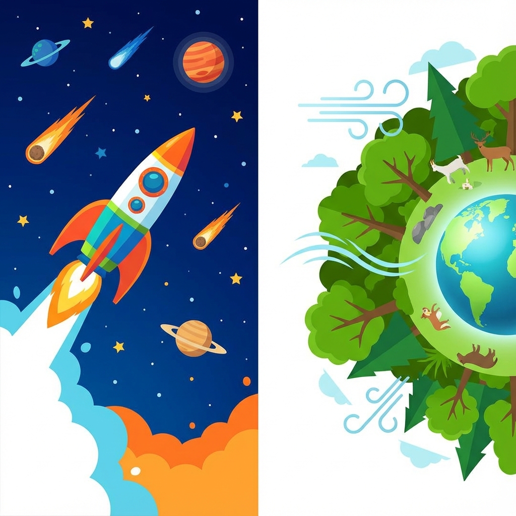 Estequiometría Aplicada: Cohetes y Medio Ambiente