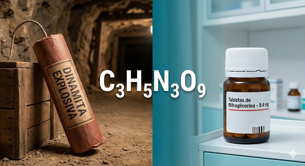 Nitroglicerina: Explosivo y Medicina