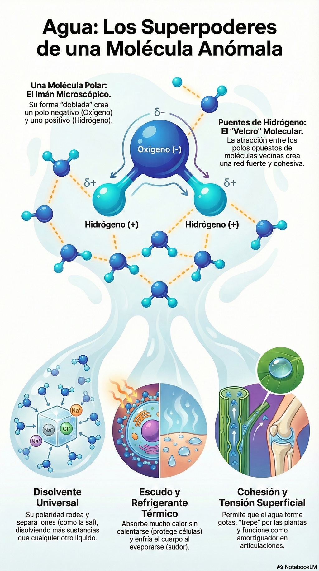 Infografía Resumen del Agua